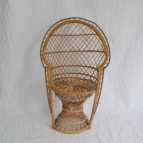 Vintage mini boho wicker - vintage, small