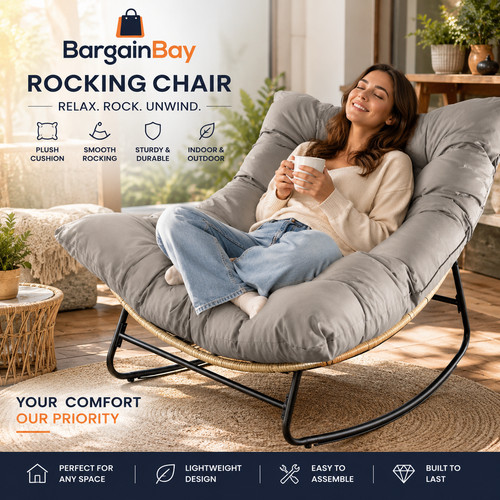 Outdoor rocking chair with - chair,
