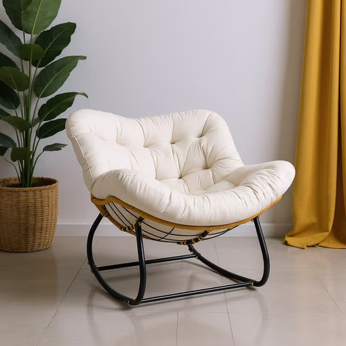 Garden rocking chair rattan - rocking,