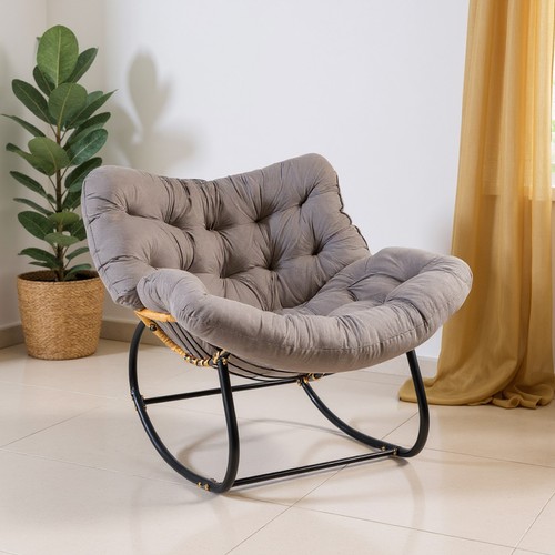 Garden rocking chair rattan - garden, –rattan