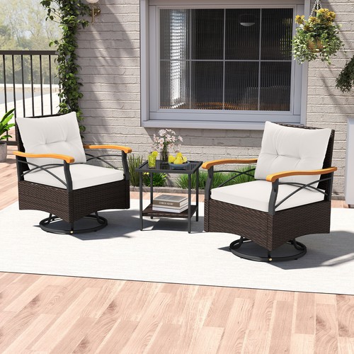 Pcs outdoor swivel chair set - outdoor,