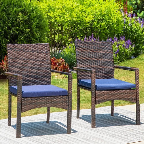 Pieces rattan chair garden - 2,