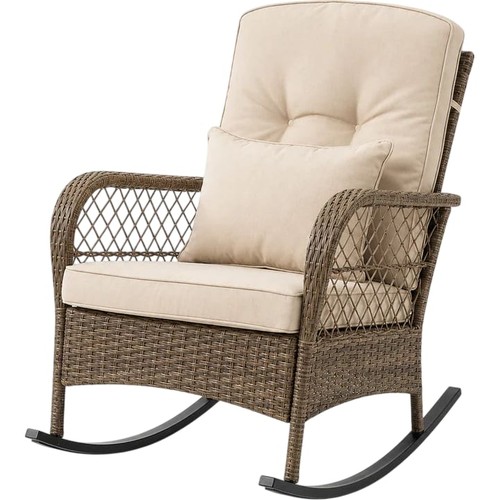Garden rocking chair rattan - chair,