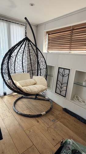 Hanging egg chair - with, stand