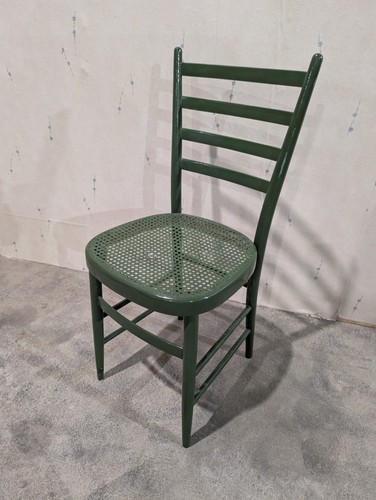 Vintage rattan cane chair - rattan,