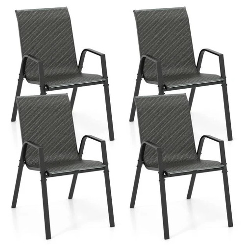 Costway pieces patio rattan - costway,