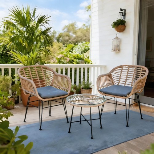 Wicker bistro set - set, 2