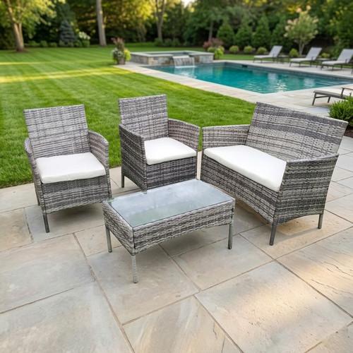 Garden rattan furniture - furniture, 4