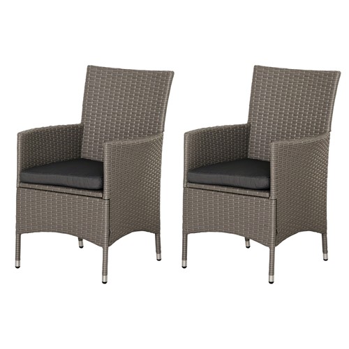 Pieces rattan garden chairs - rattan,