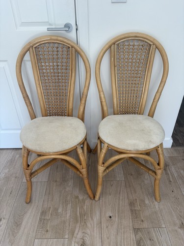 Vintage cane back rattan - cane,
