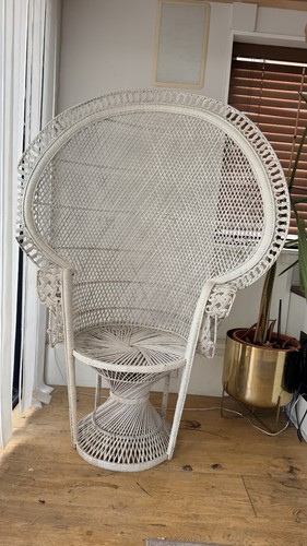 Vintage peacock chair - vintage,