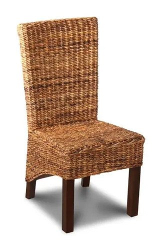 Rattan rollback dining chair - rollback,