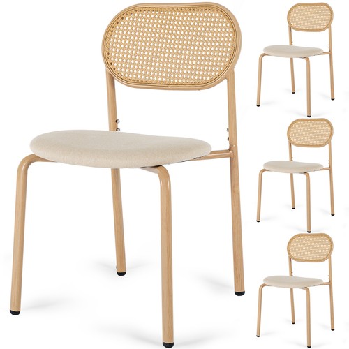 Boho dining chairs - 4/6x,