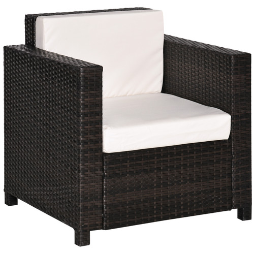 Outsunny rattan garden - garden, single