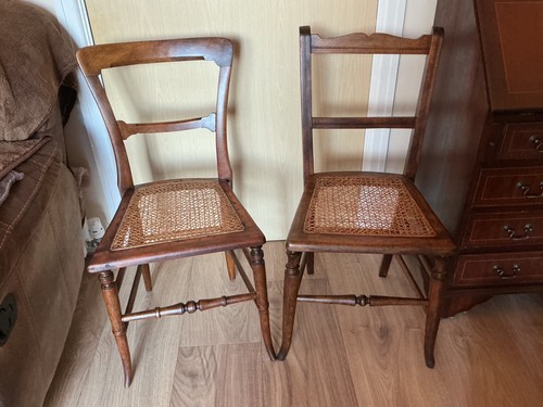 Edwardian cane wicker - 2,