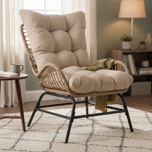 Rattan garden chair - garden, outdoor