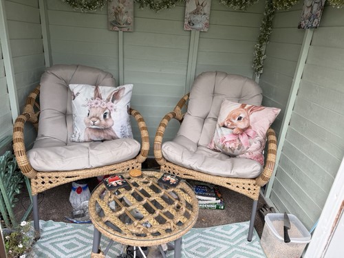 Piece rattan wicker bistro - 3-piece, rattan/wicker