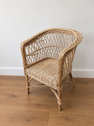 Vintage woven rattan - woven, wicker