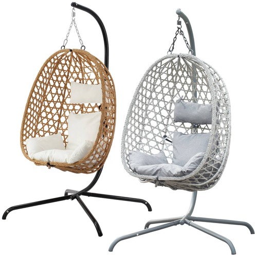 Tulum rattan hanging egg chair - tulum,