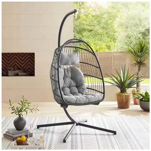 Hanging rattan egg - hanging,