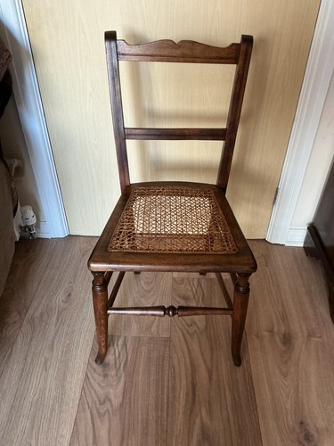 Edwardian cane wicker