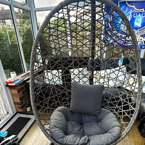 Marbella hanging chair grey - chair,