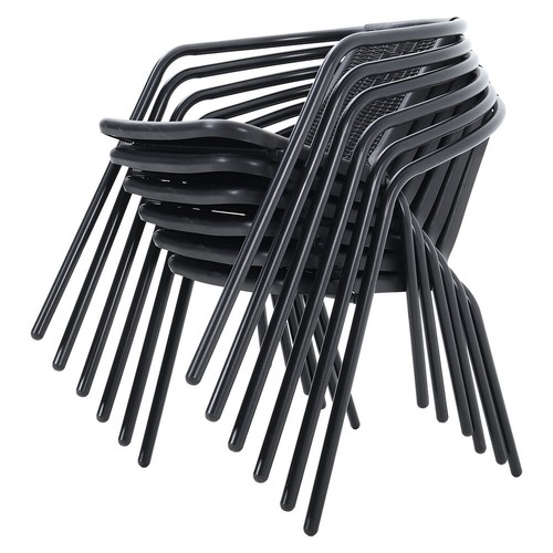 Set 6 stacking rattan - set,
